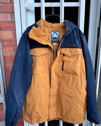 Giacca Neve Uomo Burton MAI indossata BLU e Gialla