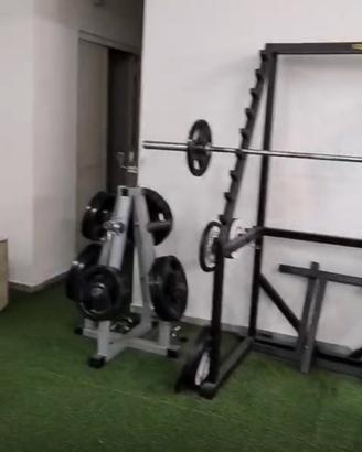 Gabbia rack techogym