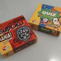 Giochi da tavolo: Quiz Mania e Sudoku Mania!
