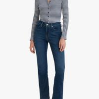 Levis classic straight jeans donna blu