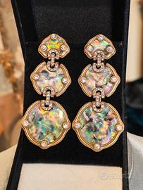 Orecchini vintage con madreperla per donna 