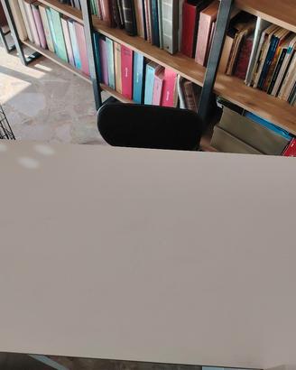 scrivania bianca, misure 120 x 55, come nuova a 