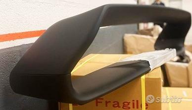 Spoiler impreza old sti v6 in abs con stop bianco