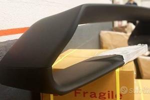 Spoiler impreza old sti v6 in abs con stop bianco