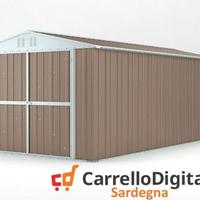 Box garage auto in Acciaio 327x611 19mq tortora