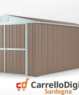 Box garage auto in Acciaio 327x611 19mq tortora