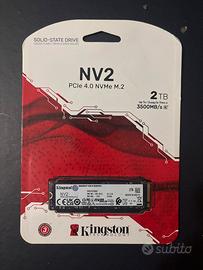 Nvme m2 2TB kingstone