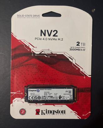 Nvme m2 2TB kingstone
