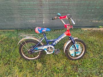 bicicletta bambino spiderman