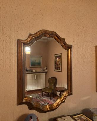 Specchio vintage sagomata