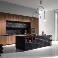 Lineare da 3m Cucina Maestro Isola + Living