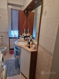 Mobile Bagno con specchio e colonna