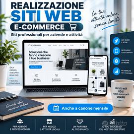 Realizzazione siti web ed e-commerce - anche a can