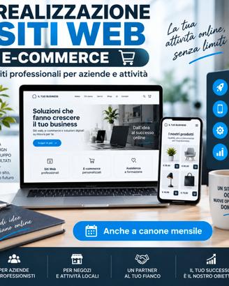 Realizzazione siti web ed e-commerce - anche a can
