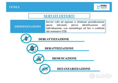 Disinfestazioni Derattizzazioni Aziende Condomini