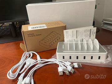 Stazione di ricarica intelligente USB 6 porte
