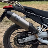 Scarico Aprilia SC project Titanio