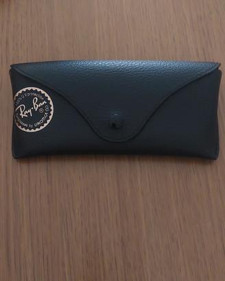 Occhiali rayban specchiati rifinitura color oro