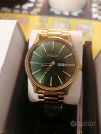 Orologio Nixon Oro e Verde