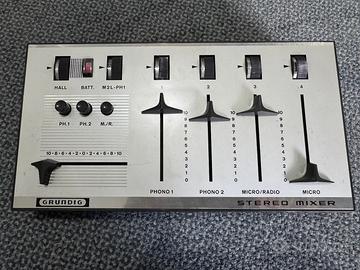 Mixer Vintage Grundig Stereo-Mixer 422 anni 70