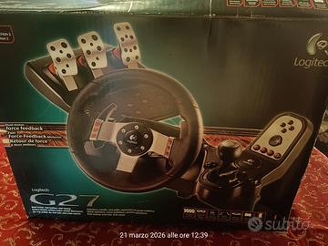Volante per pc logitech g27
