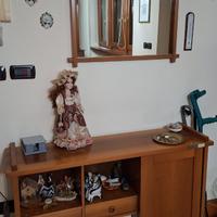 consolle ingresso con specchio