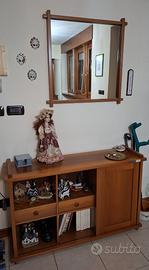 consolle ingresso con specchio