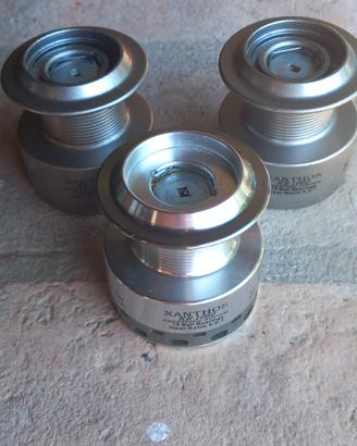 Set di 3 bobine originali in alluminio Xanthos KR 