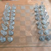 Elegante Scacchiera in vetro 35cm