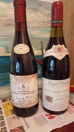 vino Amarone e francese 