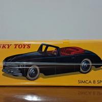 DINKY TOYS simca 8 sport nera