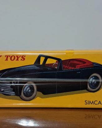 DINKY TOYS simca 8 sport nera