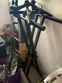 Stand triplo reggitastiere QUICKLOCK