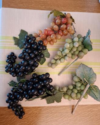 grappoli uva in plastica 