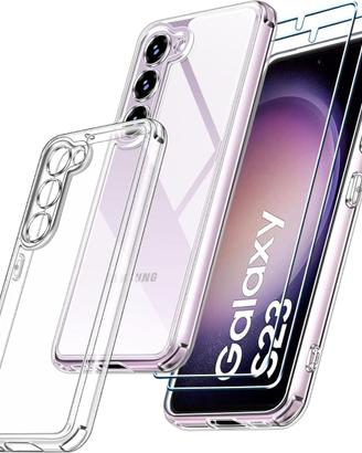 Cover Trasparente 3 in 1 per Samsung Galaxy S23 5G