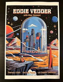 Poster "Eddie Vedder" Live in Los Angeles (2022)
