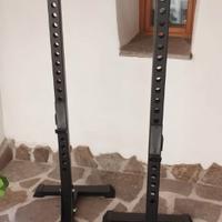 rack salvaspazio - supporto bilanciere