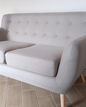 Divano 2 Posti Design Nordico, scandinavo 