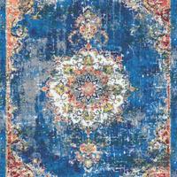 Tappeto ciniglia stampata disegno orientale