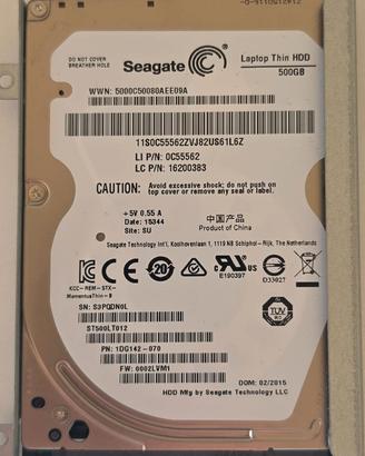 Seagate Laptop HDD 500GB