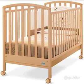 Lettino bambini con materasso in memory