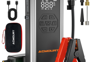 Booster Avviamento Auto 7000A, 26800mAh 150PSI Avv