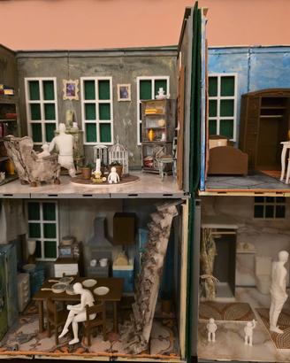 diorama casa delle bambole 
