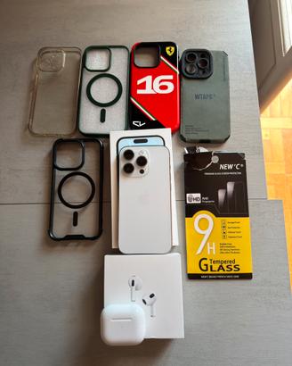 Iphone 14 pro 256gb silver e airpods3
