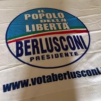 Bandiera PDL - Berlusconi Presidente