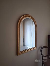 specchiera cornice oro