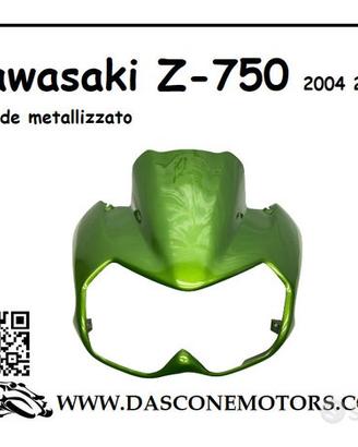 Carena Faro Z750 2004 2006 verde metallizzato