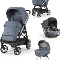 Trio Inglesina Aptica Azzurro Polvere 2021