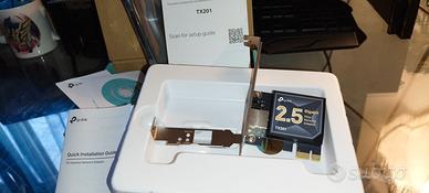 TP-Link TX201 PCIe Adattatore 2,5 Gigabit
