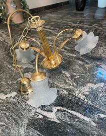 Lamadario Vintage (a. 1980) da soffitto